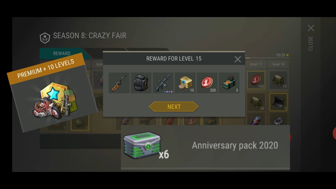 Seson pass + Anniversary pack|last day on earth|
