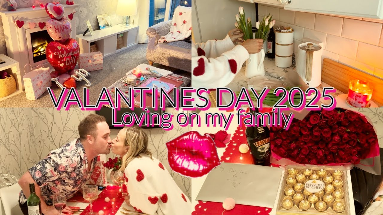 SPEND VALANTINES DAY 2025 WITH A UK MOM OF 2 | SHOWING MT FAMILY HOW MUCH I LOVE THEM | DAY OF LOVE