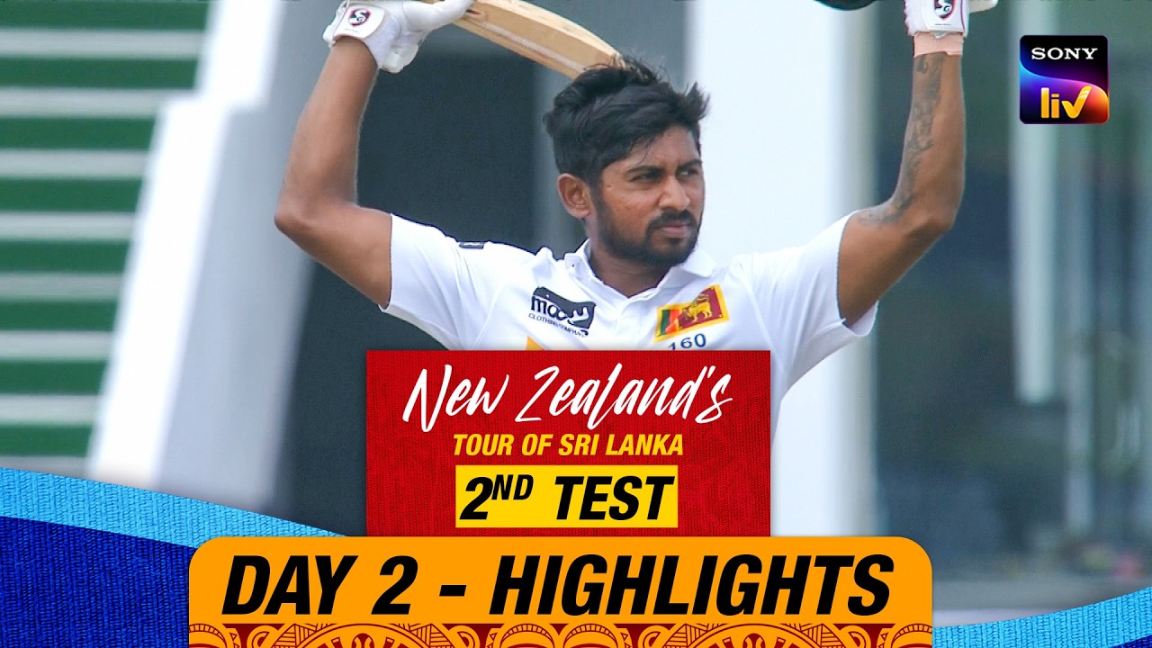 2nd Test Day 2 | Highlights | New Zealand Tour Of Sri Lanka | 27th September 2024