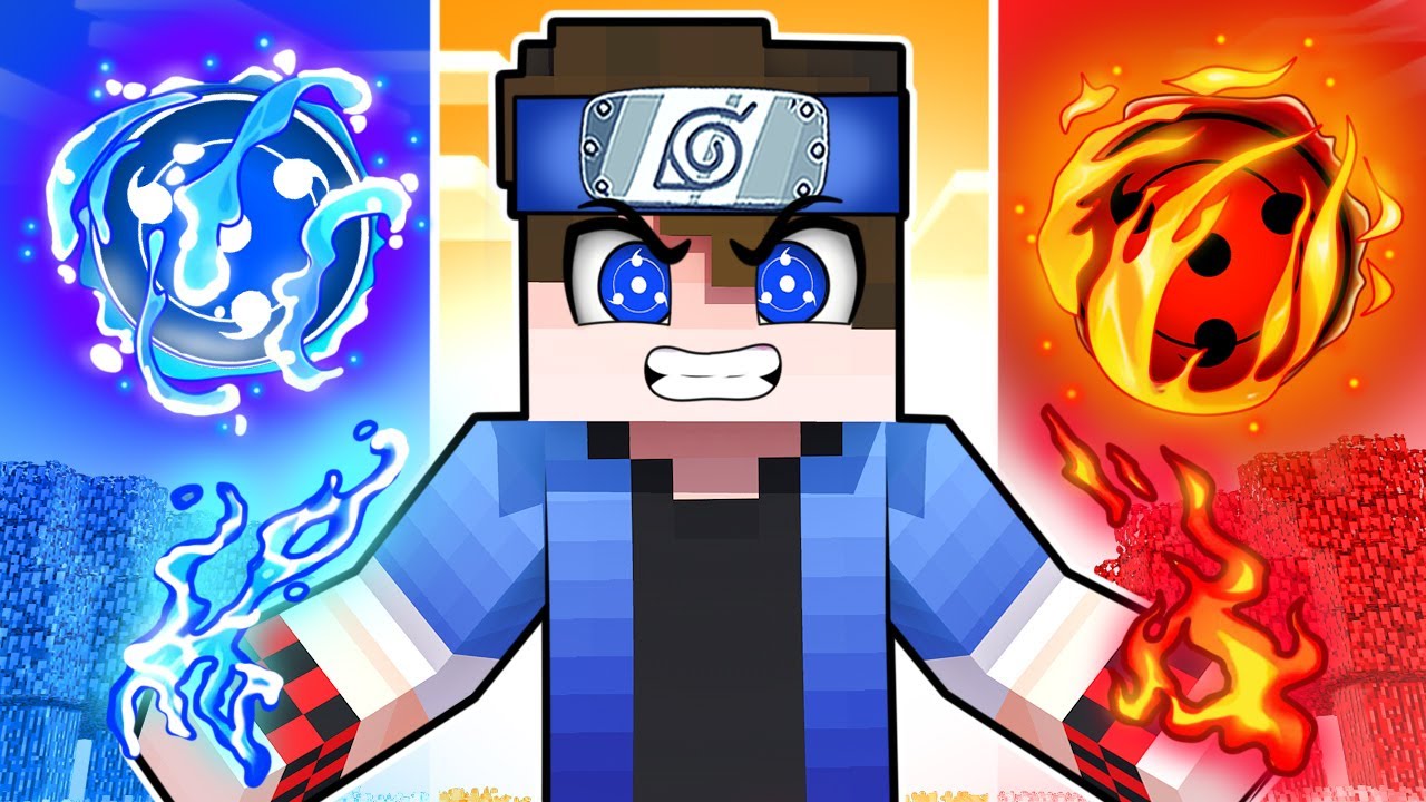 O SHARINGAN REVERSO no NARUTO MINECRAFT