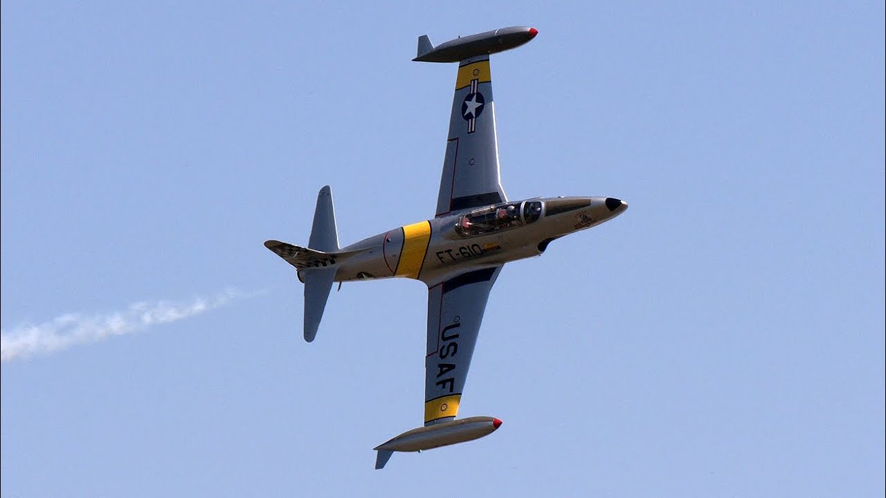 2025 Joint Base Andrews Air Show - Tim Tibo & T-33 Shooting Star