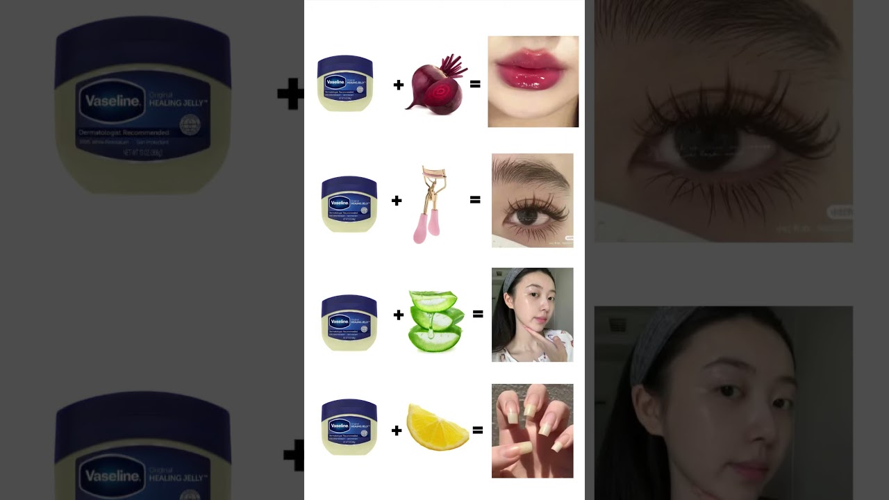 Vaseline CheatSheet #vaseline #aesthetic#shorts #skincare #preppy #beauty