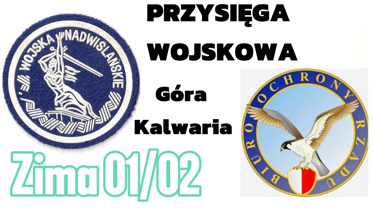 PRZYSIĘGA WOJSKOWA w GÓRZE KALWARII JW 4829●09.03.01●