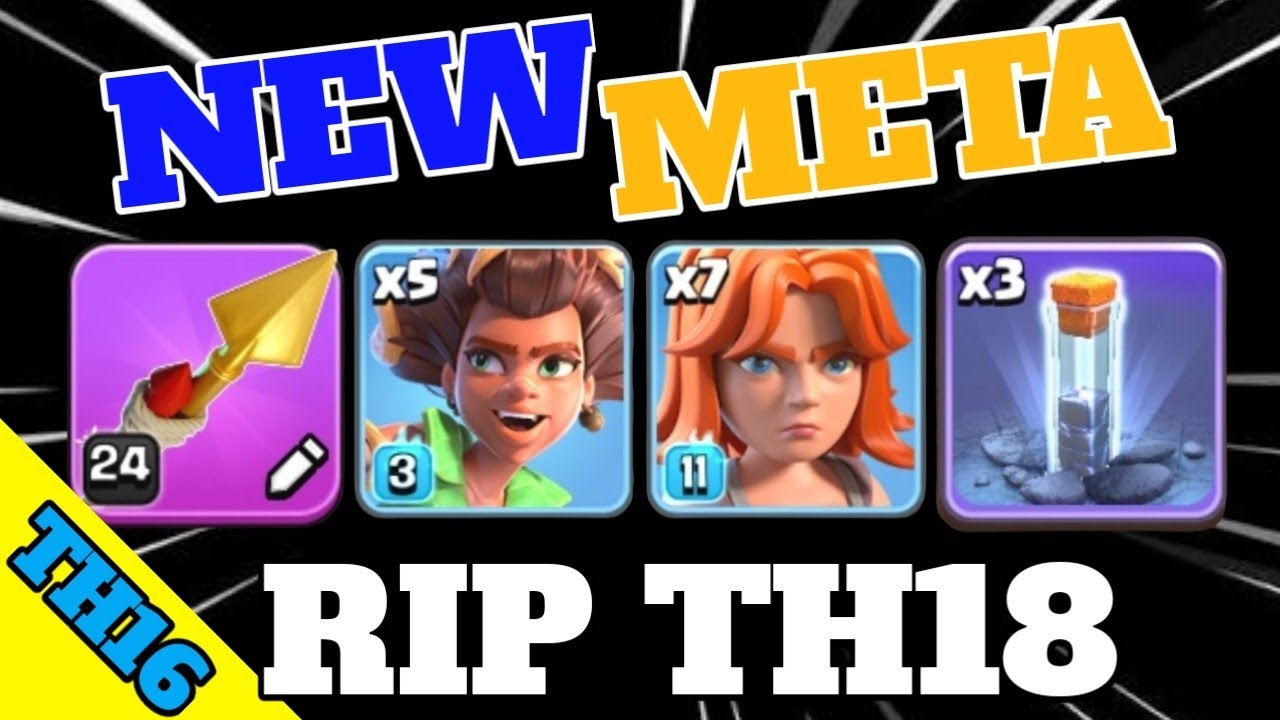 2025 Th16 Vs Th18: Here's How Th18 Destroyed By Th16 (Clash Of Clans)