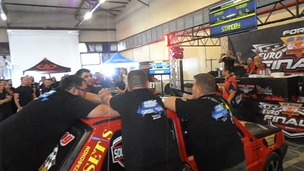 Pro Stock 2k final run at European dB drag finals, Thessaloniki Greece, 11-13.10.2024