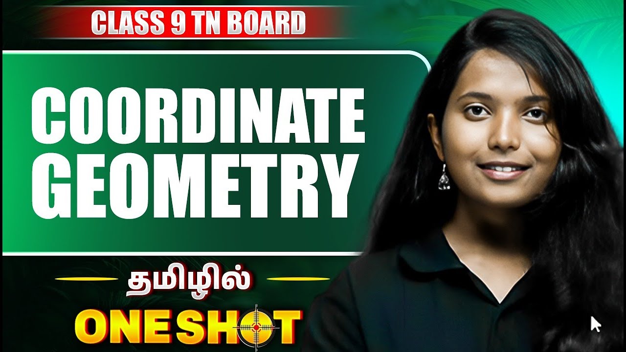 COORDINATE GEOMETRY in One Shot | MATHS in Tamil | Class 9 TN Board