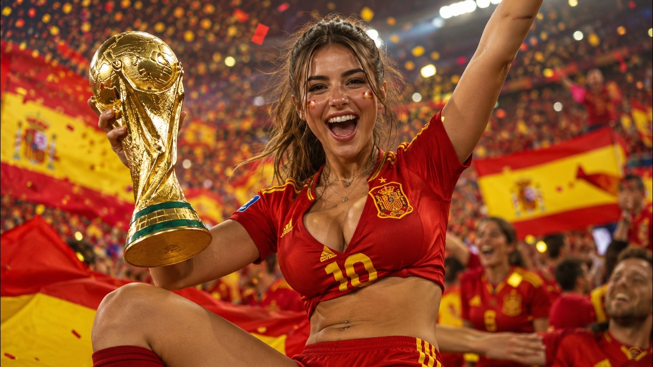 SPAIN WORLD CUP SONG 2026 🏆 | &iexcl;ESPA&Ntilde;A CAMPE&Oacute;N DEL MUNDO! 🇪🇸 Epic Football Victory Anthem