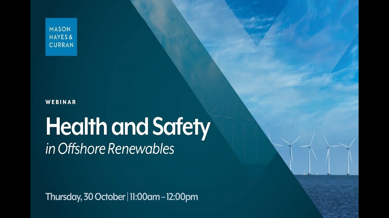 Health & Safety in Offshore Renewables