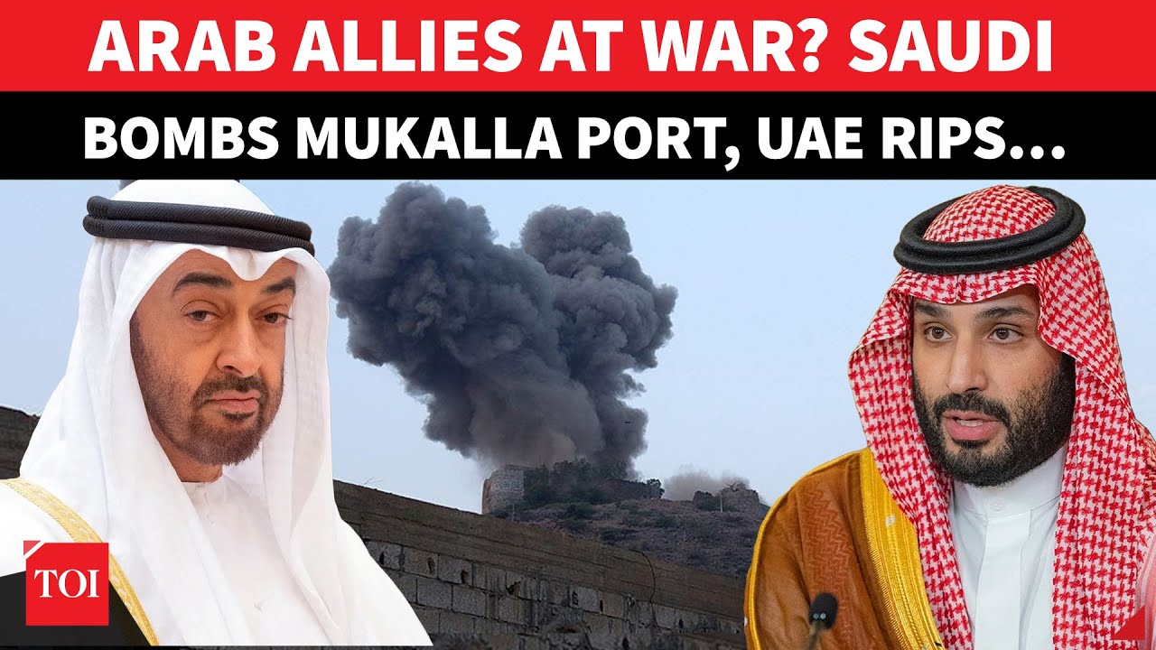 Saudi Drops BOMBS On Port Mukalla Amid UNUSUAL Tussle With UAE; 72-Hour Blockade Enforced