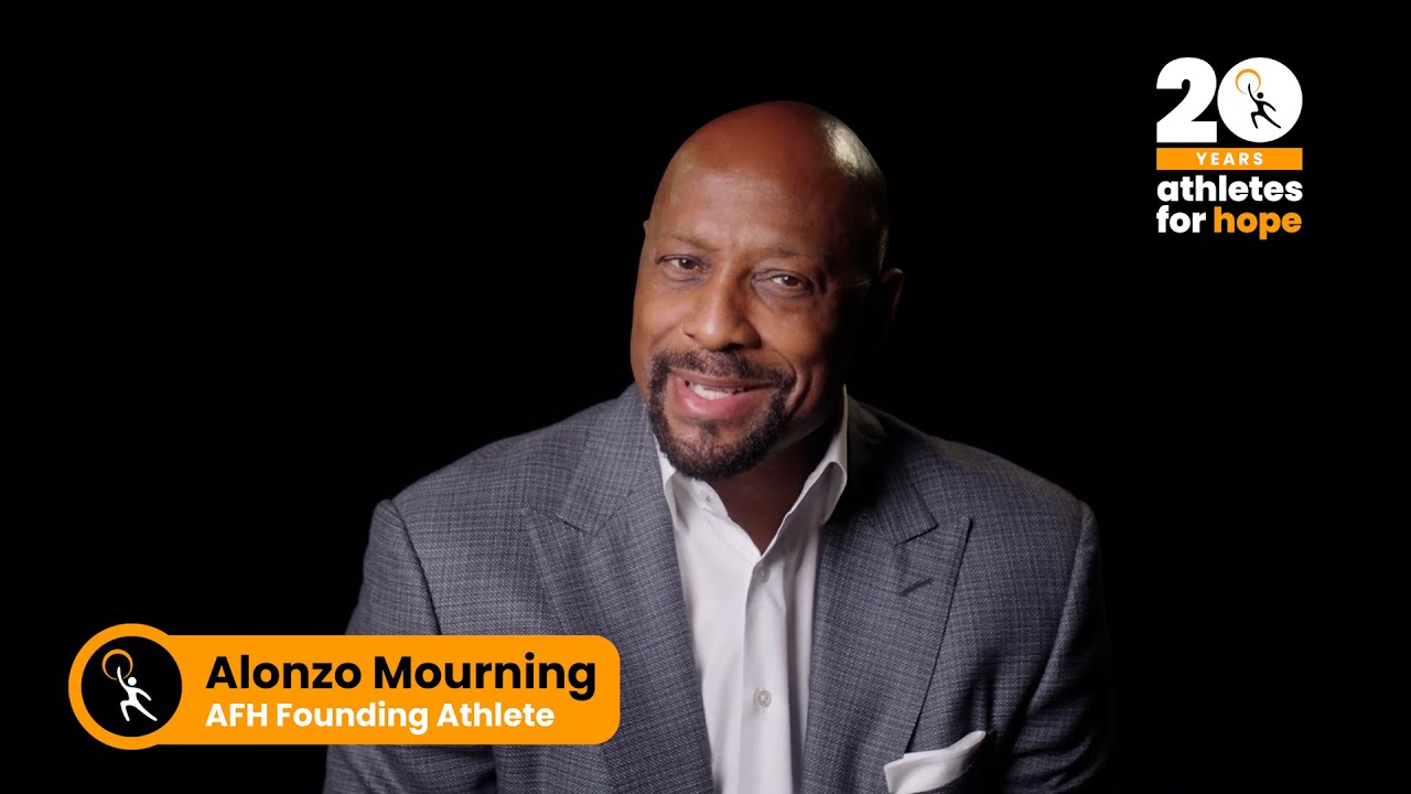 Alonzo Mourning on 20 Years of Athletes for Hope