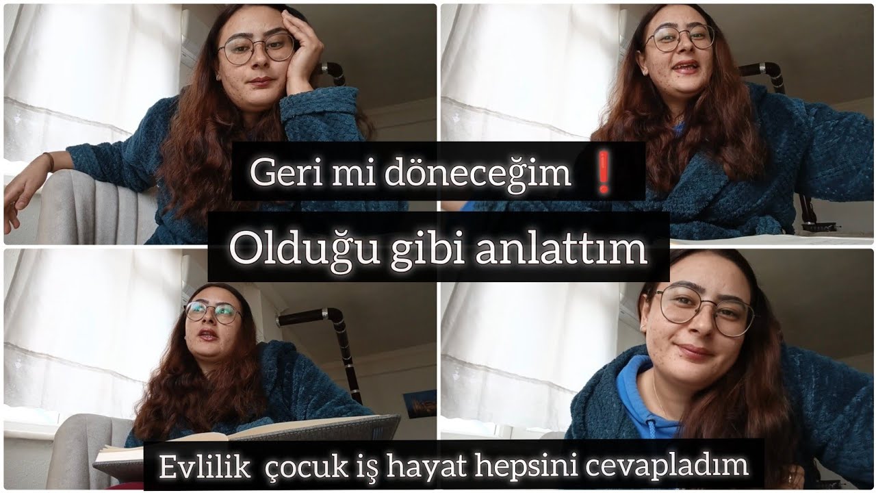 SORDUĞUNUZ HER ŞEYİ ANLATIYORUM / MERAK EDİLEN HER ŞEY /evlilik çocuk iş hayatı