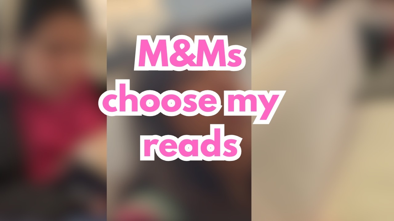 I let M&Ms choose my next couple reads! eldrich TBR part 1🍬📚