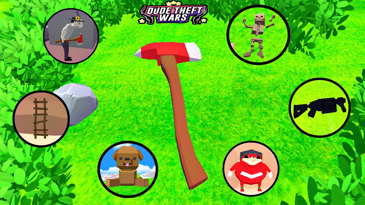 Dude Theft Wars All The Easter Eggs in The Game !!! (2025) 😱