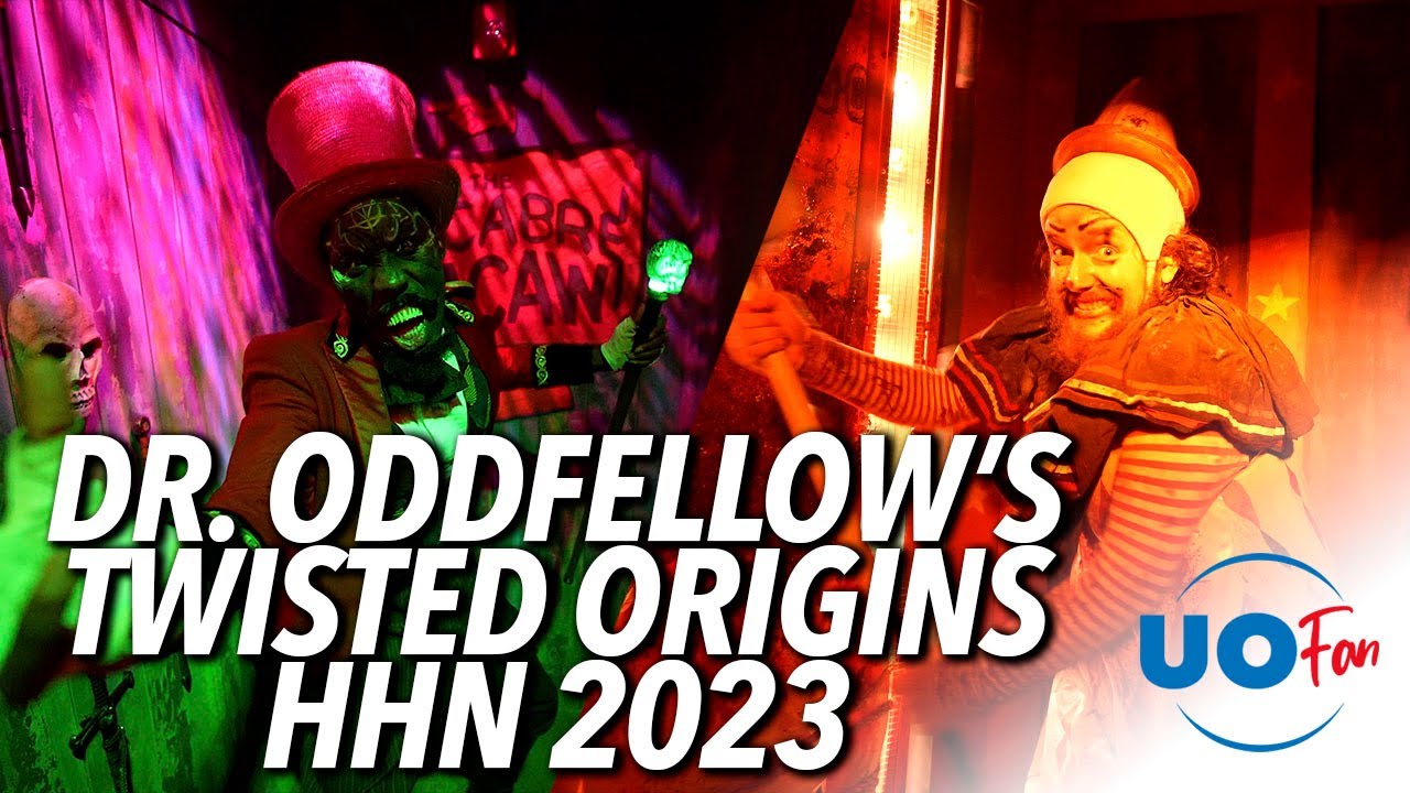 Dr Oddfellow's Twisted Origins at Halloween Horror Nights 2023 | Universal Orlando | HHN 32