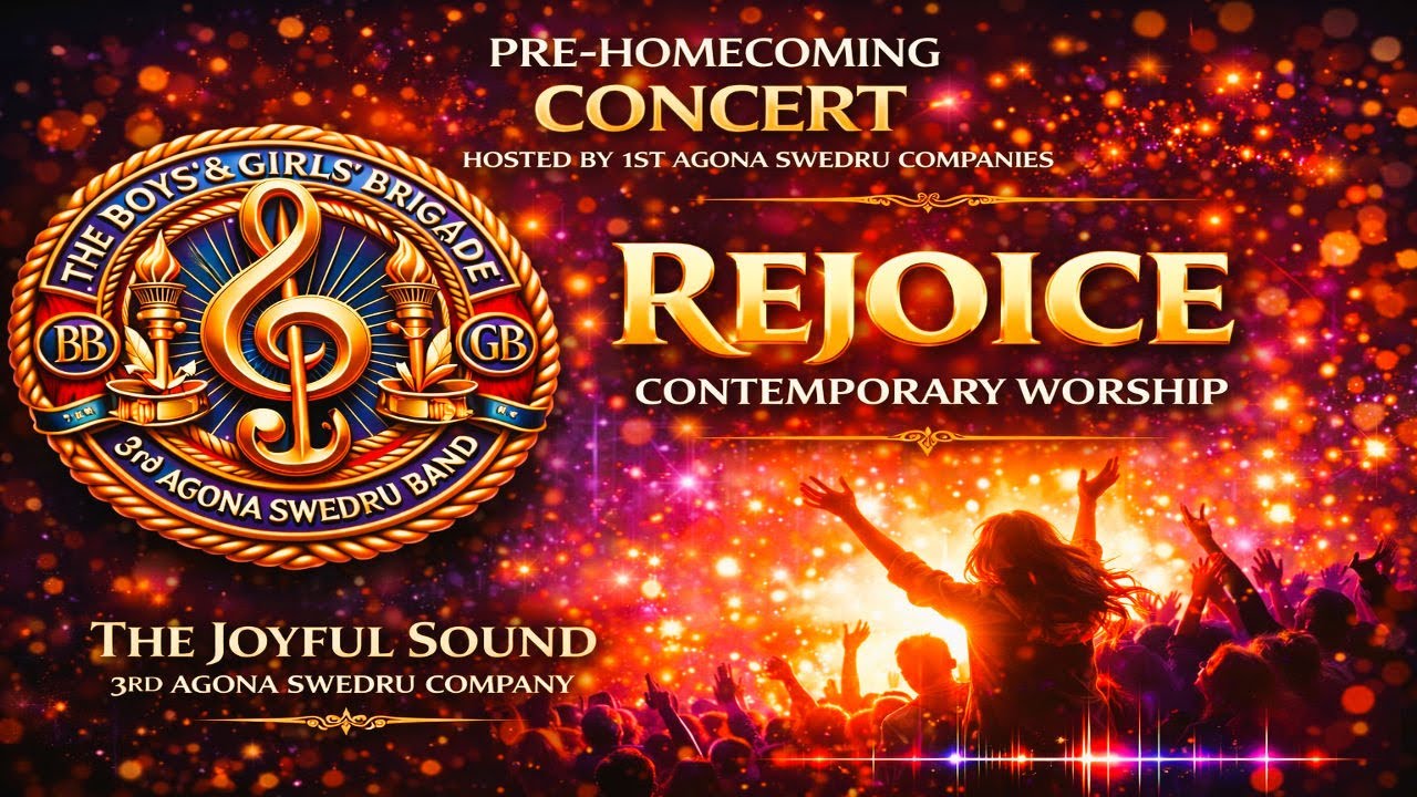 Rejoice | 3rd Agona Swedru Companies | Live Contemporary Worship – The Joyful Sound