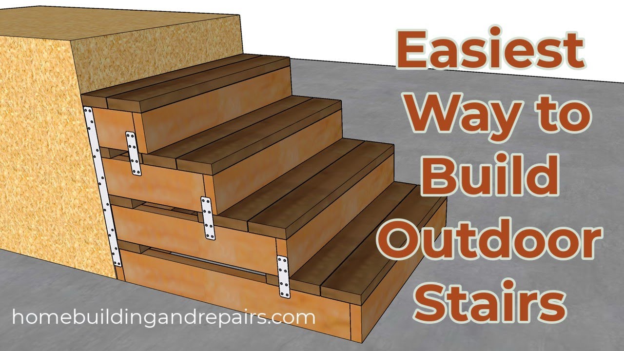 How to Build Pancake Stairs (Part 2) - Layout And Assembling the Stacked Boxes