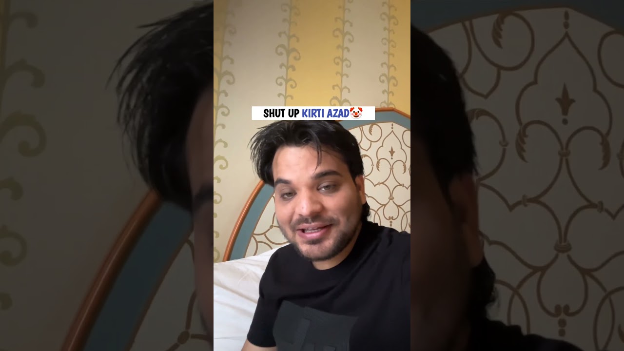 TMC KIRTI AZAD CALLED TEAM INDIA SHAMEFUL FOR BRINGING TROPHY TO TEMPLE #shorts