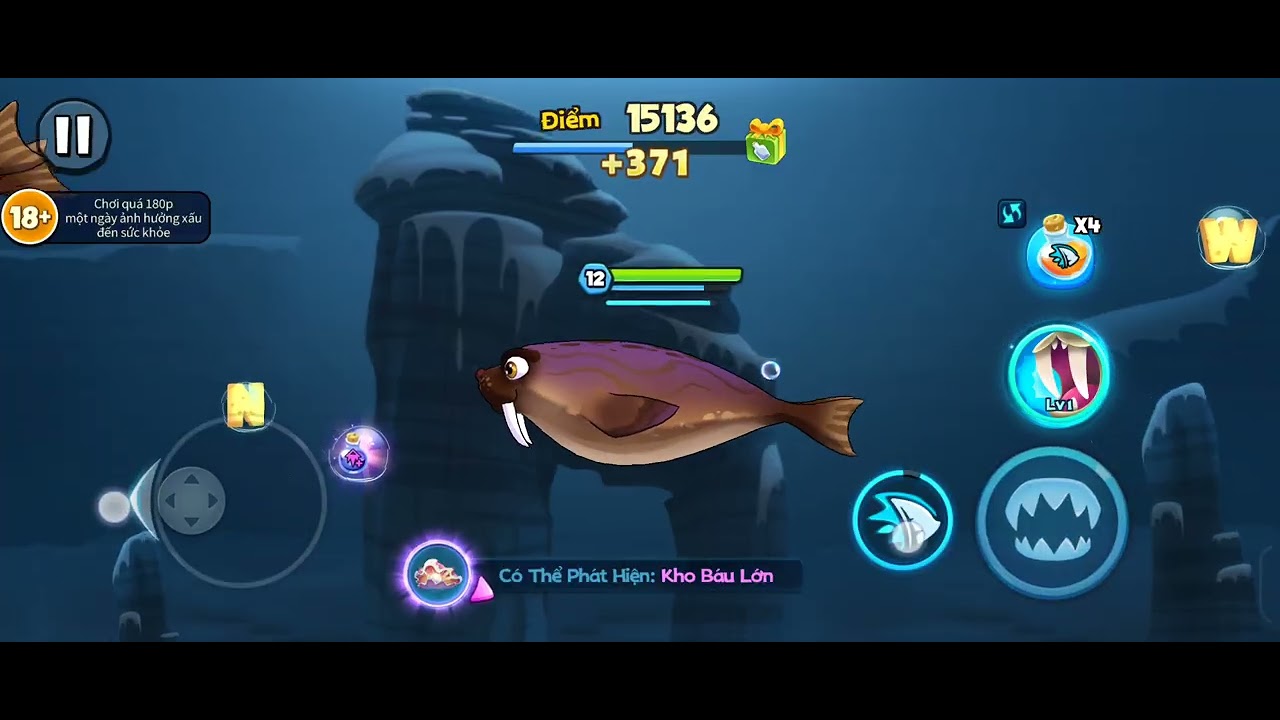 Cá ăn cá Fish Eat Fish: chưa có cá nào dễ chơi, ae xem đỡ khi có cá mới thì mình cập nhật tiếp nhé