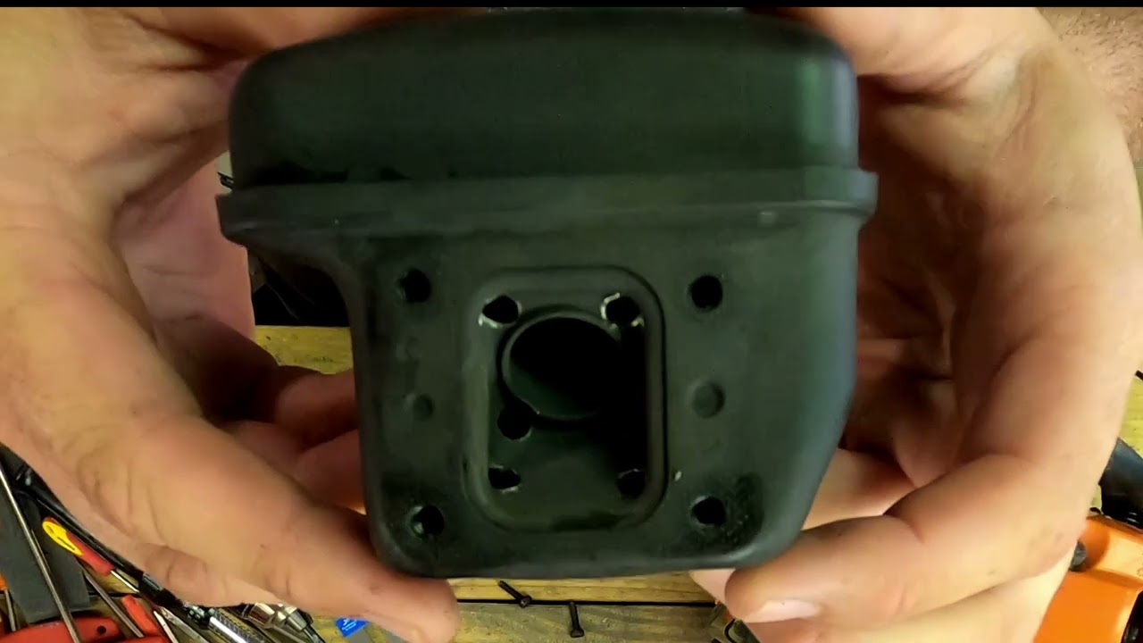 CS-590 600 and 620 Billet Muffler Outlet - Modifications For Maximum Airflow on a Ported 590 Saw