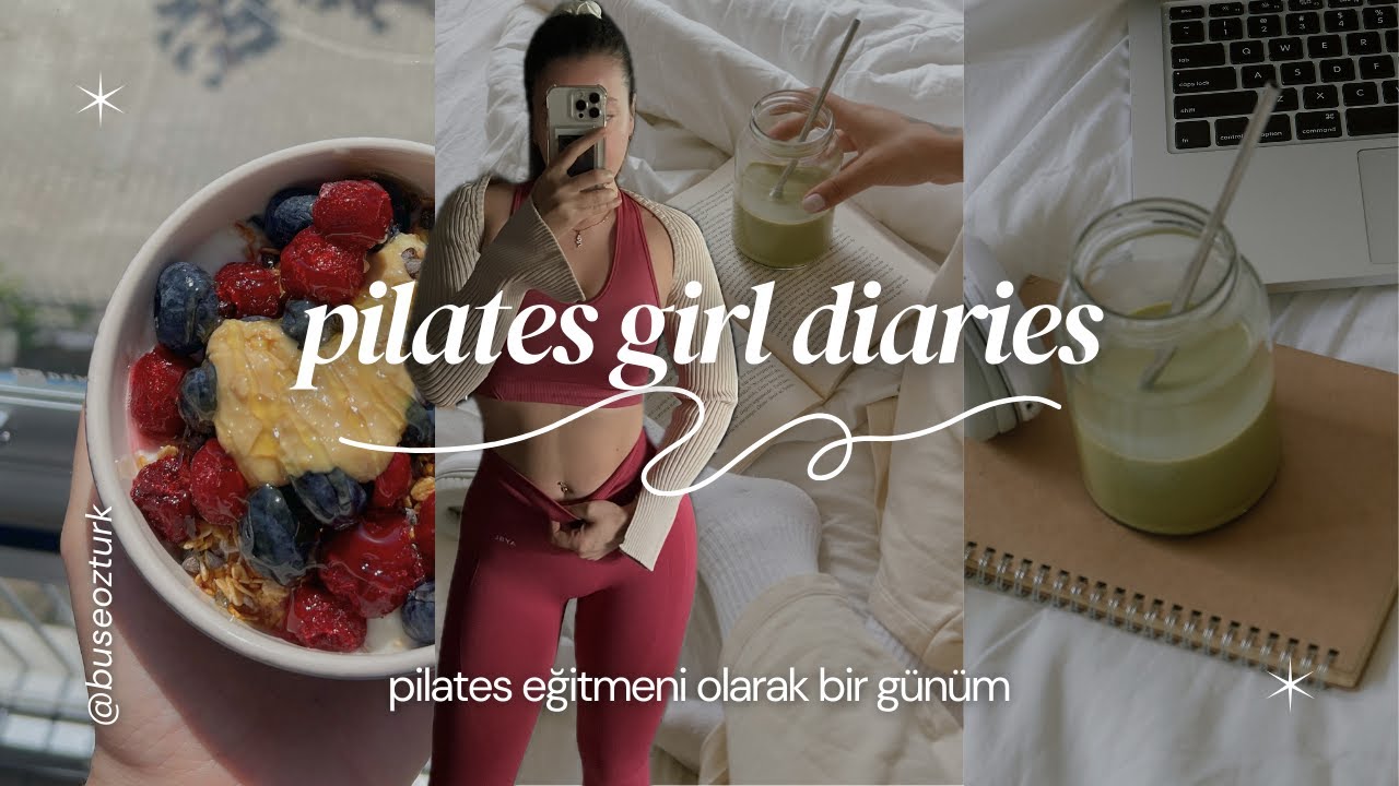 pilates girl diaries 🎀🩰🦢 |  eğitmen olarak bir günüm *vlog*