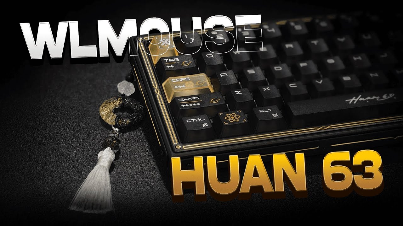 O PRIMEIRO TECLADO DE MAGNESIO DO MUNDO E INSANO!! - Unboxing e Review WL HUAN 63