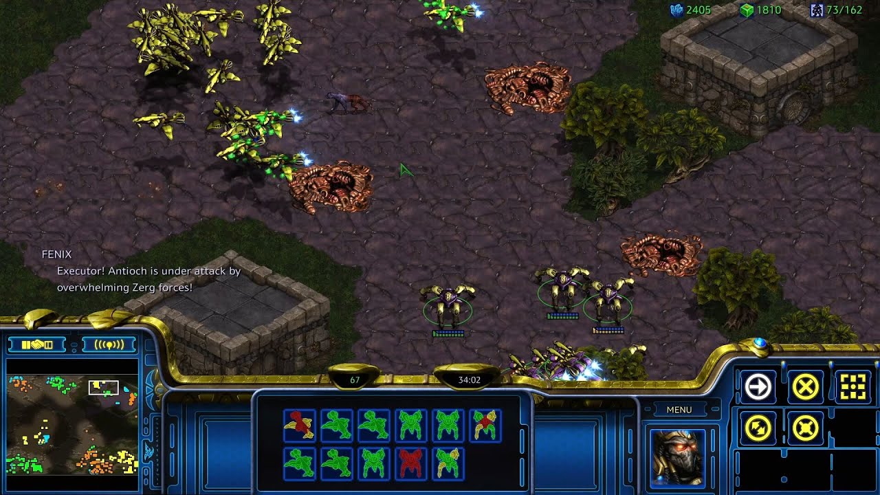The Executor overcomes the Zerg on Scion but Fenix is under attack
