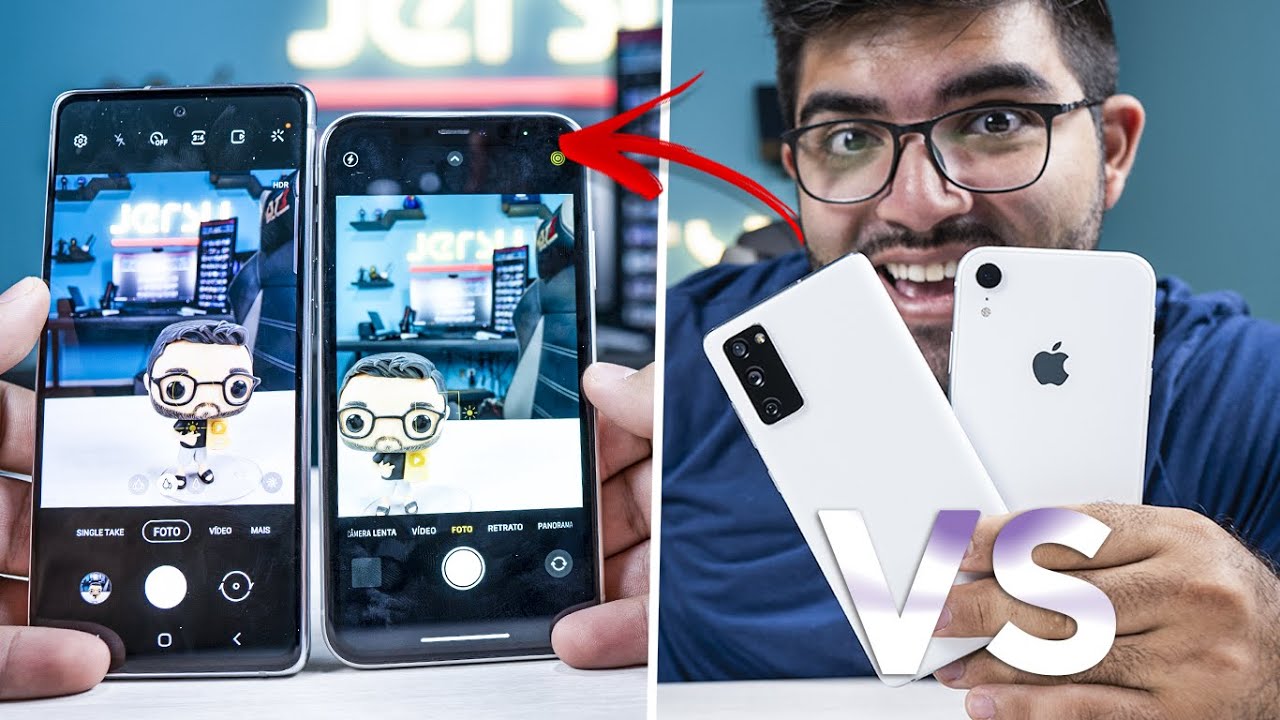 Galaxy S20 FE vs IPhone XR! Android Novinho ou IPhone usado? Qual levar pra casa?