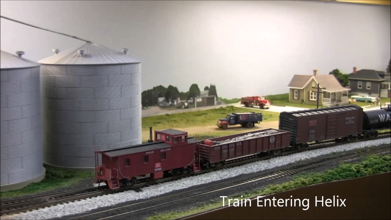 Chasing Rock Island Train #68 Around the Entire Layout