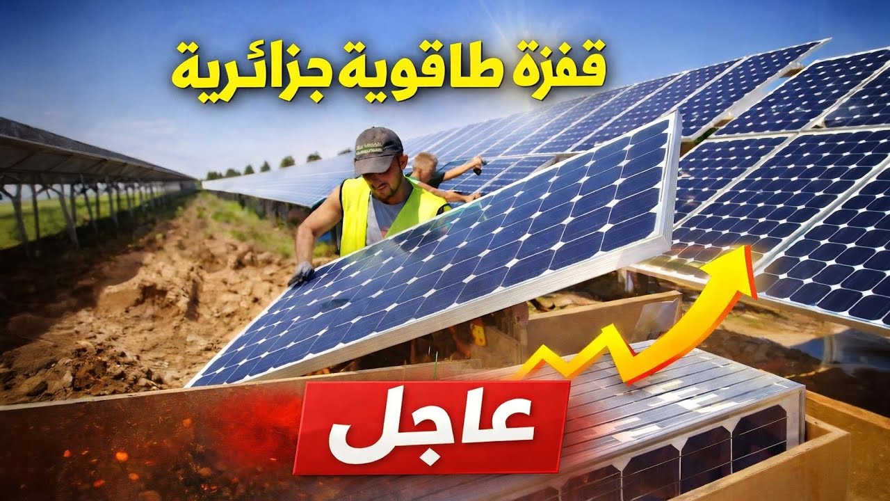 أرقام صادمة: الجزائر ترفع سقف الطموح في الطاقة المتجددة