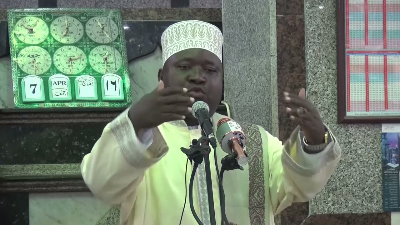 KHUTBA .SHEKH OTHMAN KHAMIS .JE UMENUFAIKA AU UMEPATA FAIDA GANI KTK MWEZI WA RAMADHAN MPAKA SASA ?