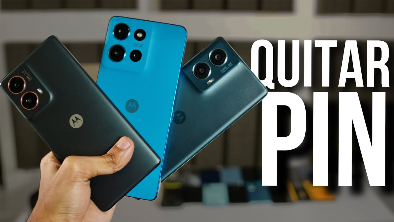 ✅Cómo Quitar PIN de desbloqueo, Contraseña o patron Olvidado en cualquier celular Motorola 2025
