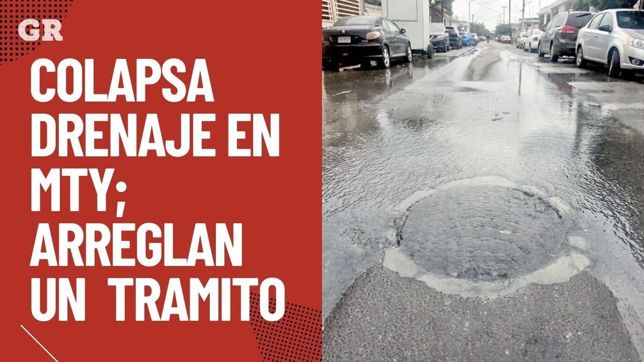 Avanza reparación de drenaje a cuentagotas... y con deuda