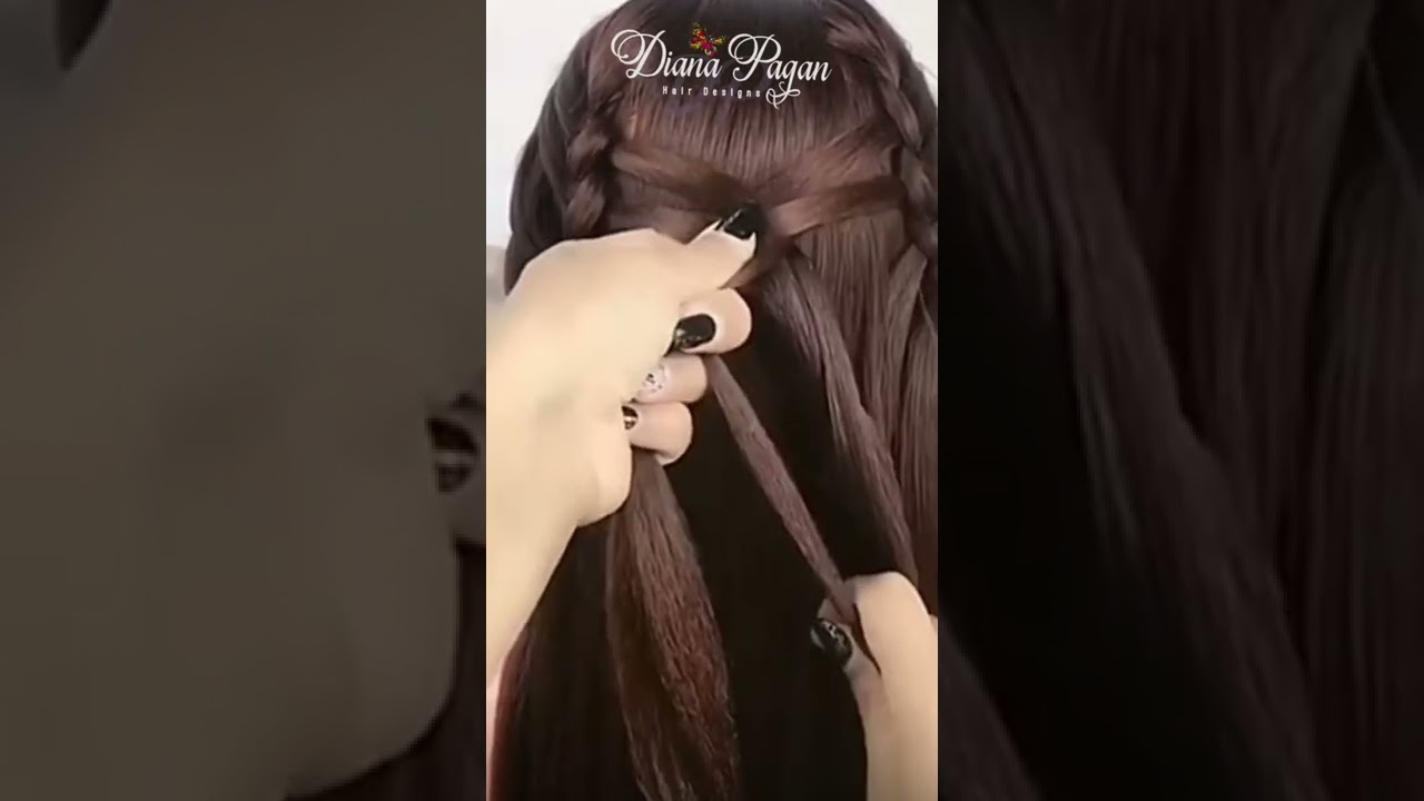 🔥Half Up Half Down Hairstyle | Pagans Beauty | Updo Hair Tutorial