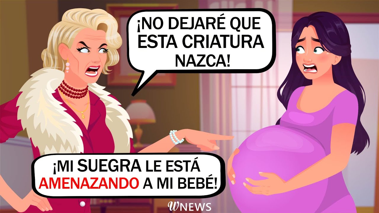 Mi suegra le está amenazando a mi bebé