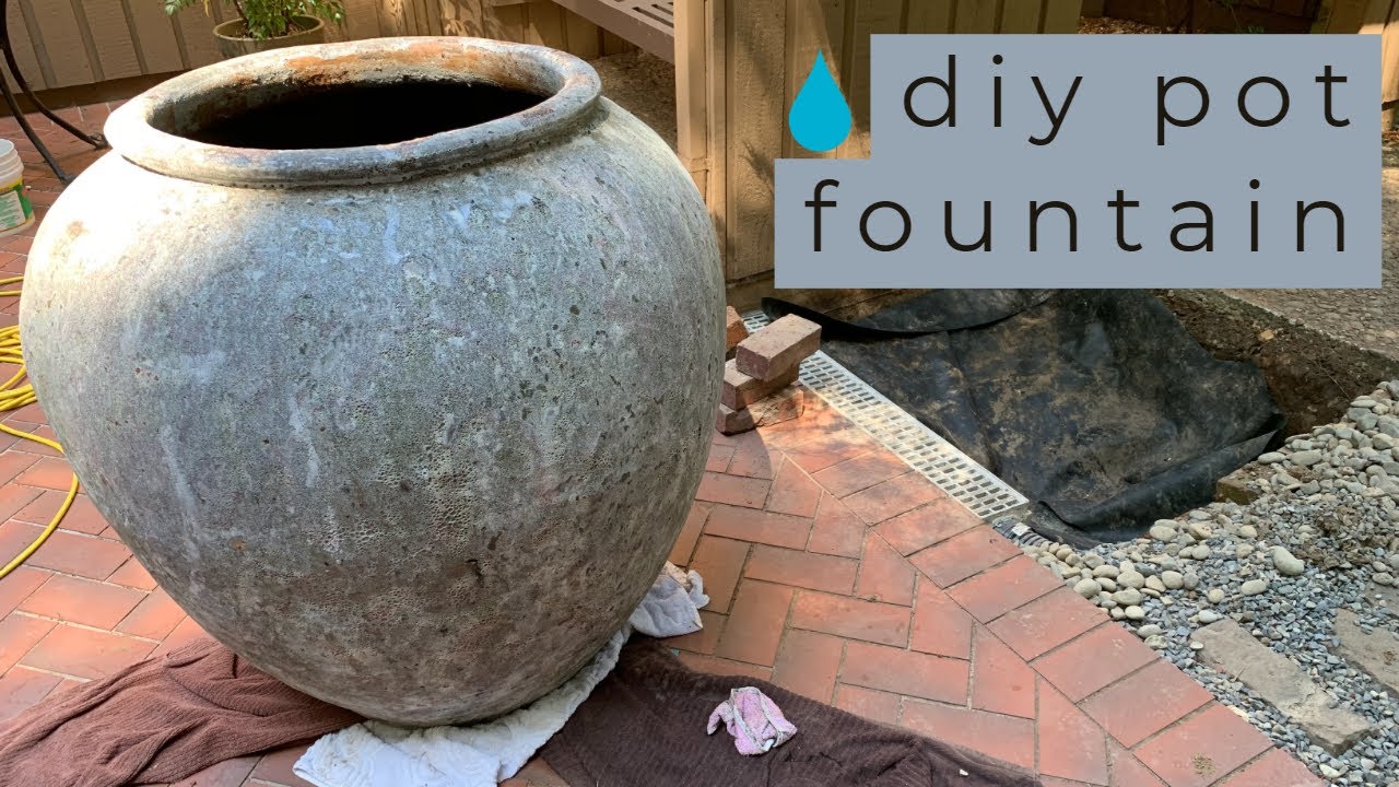 DIY Pot Fountain (Tutorial)