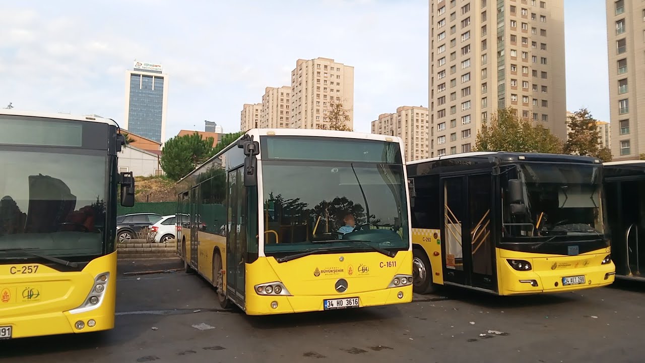 İstanbul'da 13FY ile Ferhatpaşa - Batı Ataşehir Arası Otobüsle Seyahat
