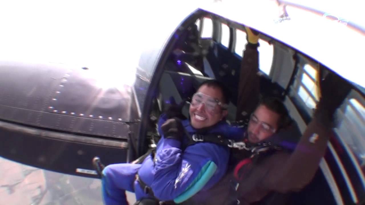 Juan Suarez-Mejia's Tandem skydive!