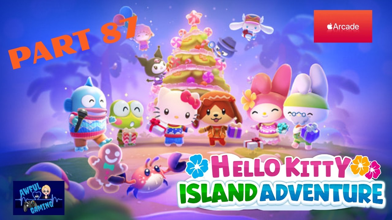 Moppu's Quest and New Gifts!!  Apple Arcade Hello Kitty  Part 87  #AwfulGaming