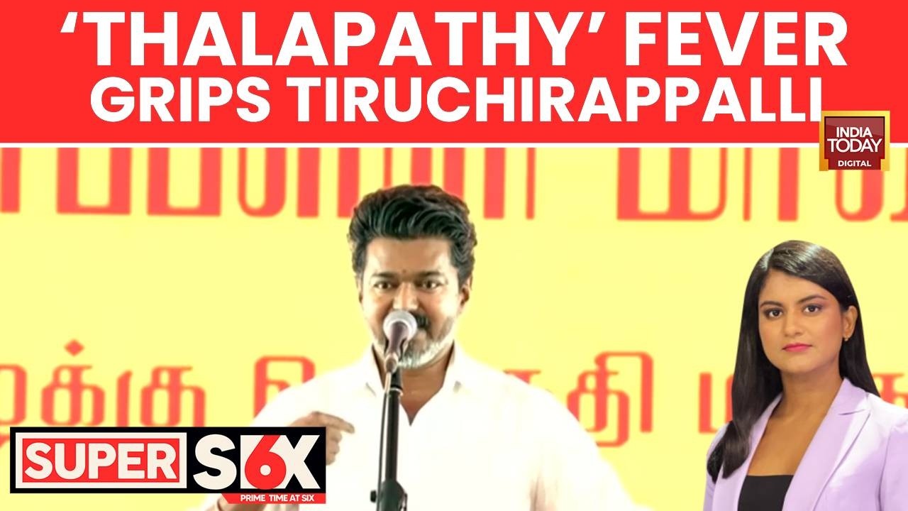 Tamil Nadu CM Vijay Slams Opposition At Trichy Rally, Seeks Time To Reset State | India Today