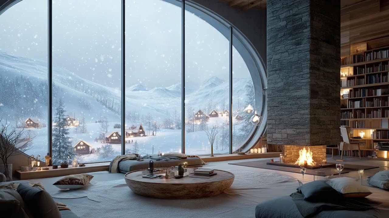 Candlelight Piano and Fireplace | Gentle Music for Sleep & Focus 🔥🎹