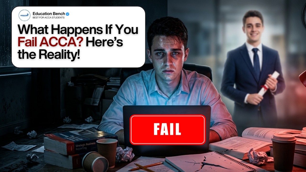 Failing ACCA? Don’t Quit Yet | What To Do After ACCA Failure 2026 | Education Bench 🔥