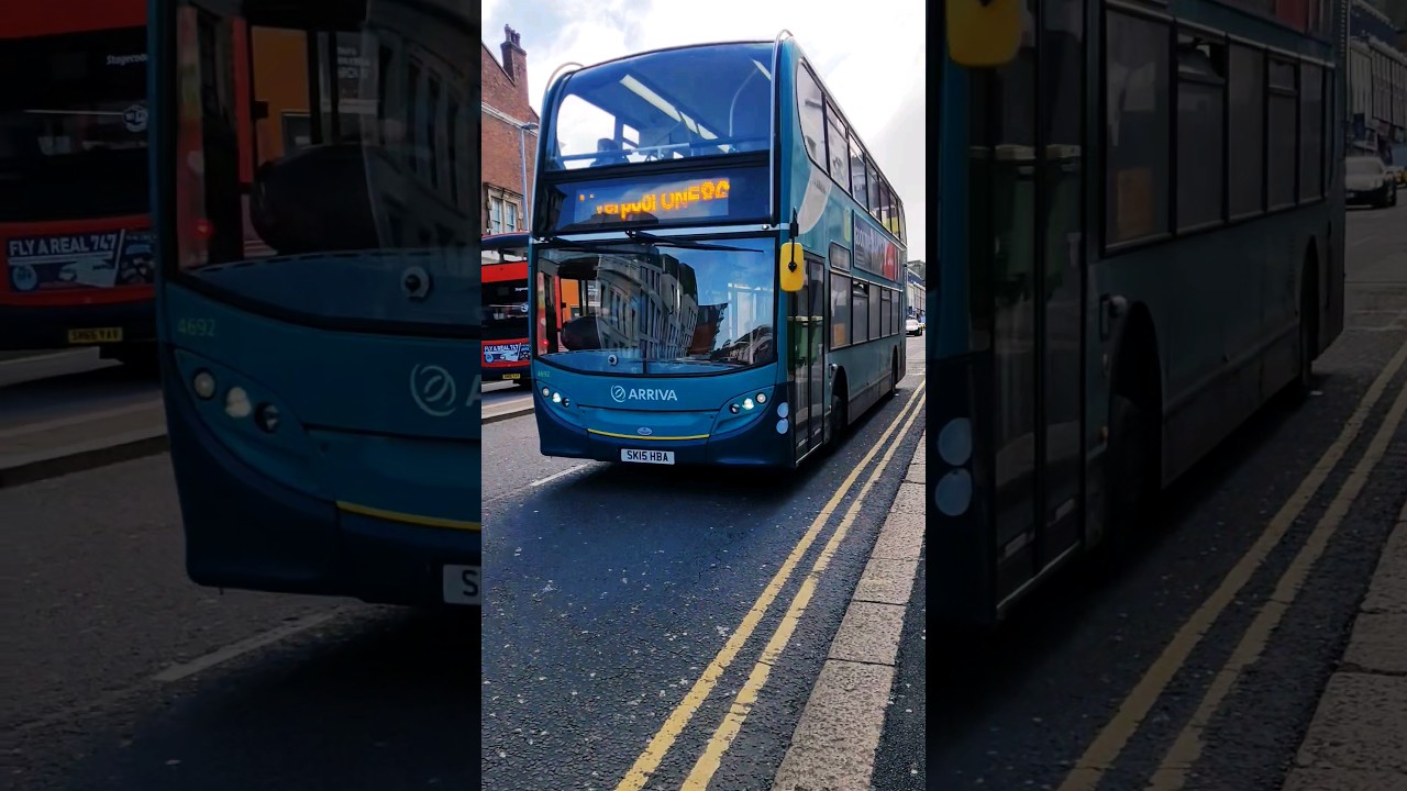 ARRIVA ENVIRO 400 BUSES OF LIVERPOOL 😍🔥❤️ #bus #ARRIVA #enviro400 #liverpool #england #uk