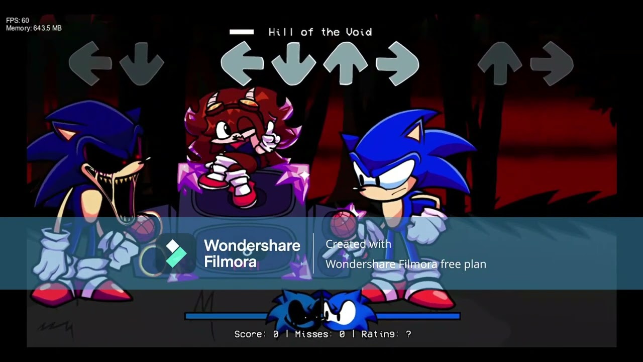 Sonic Hill Of the Void FNF. #fnfmods #hillofthevoid