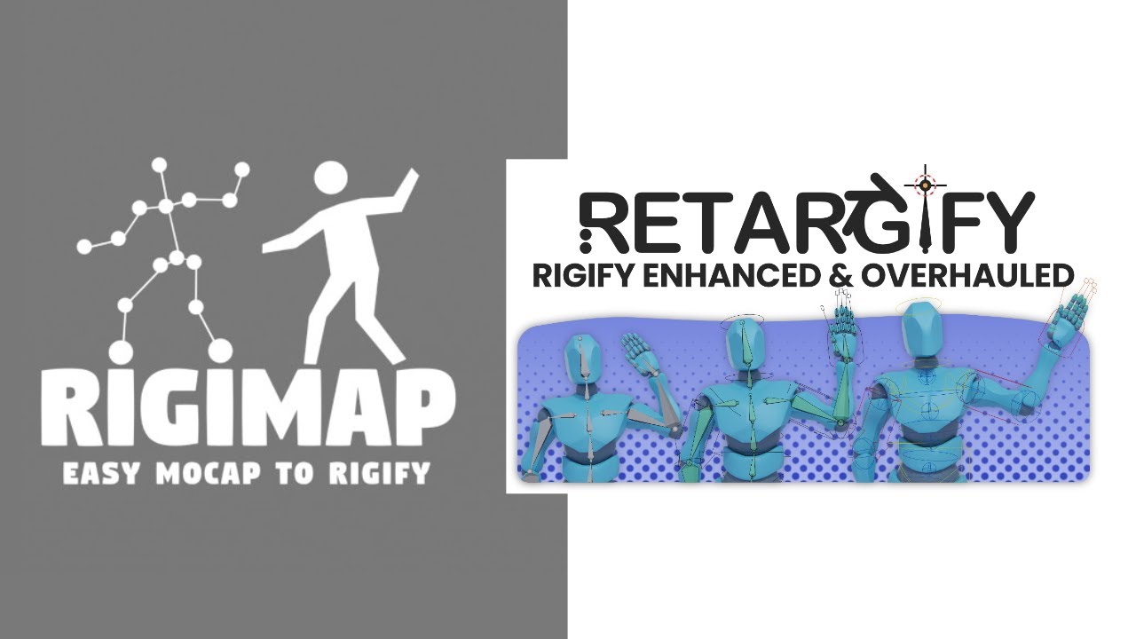 Blender - Retargify And Rigimap