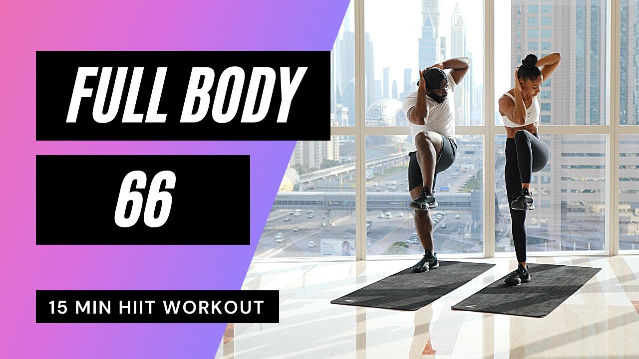 15 MIN FULL BODY WORKOUT // HIIT | MrandMrsMuscle