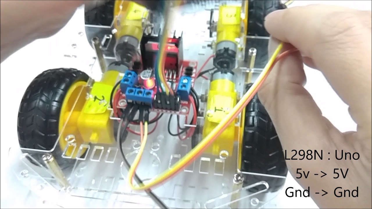 Arduino 4WD Bluetooth Controlled Robot Car Step by Step