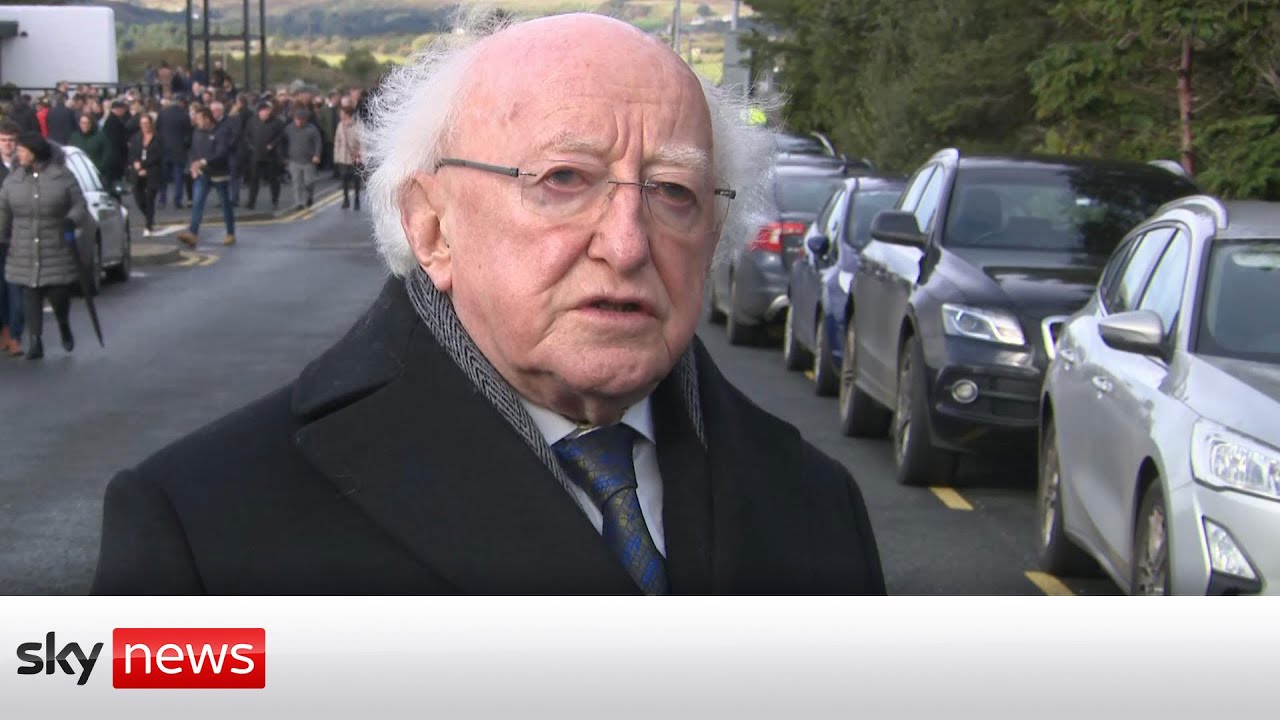 Donegal explosion: Irish President speaks after funeral of youngest victim