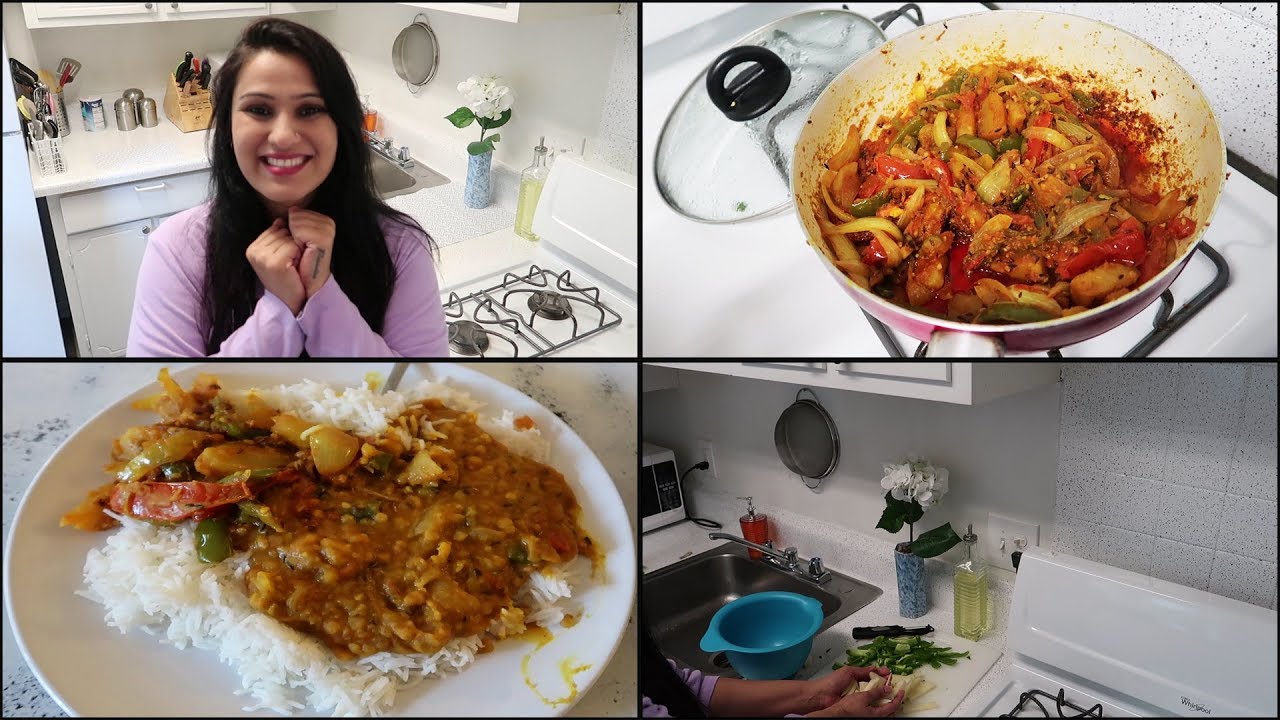 DAILY INDIAN LUNCH ROUTINE 2017 II How To Prepare Tasty Indian Lunch