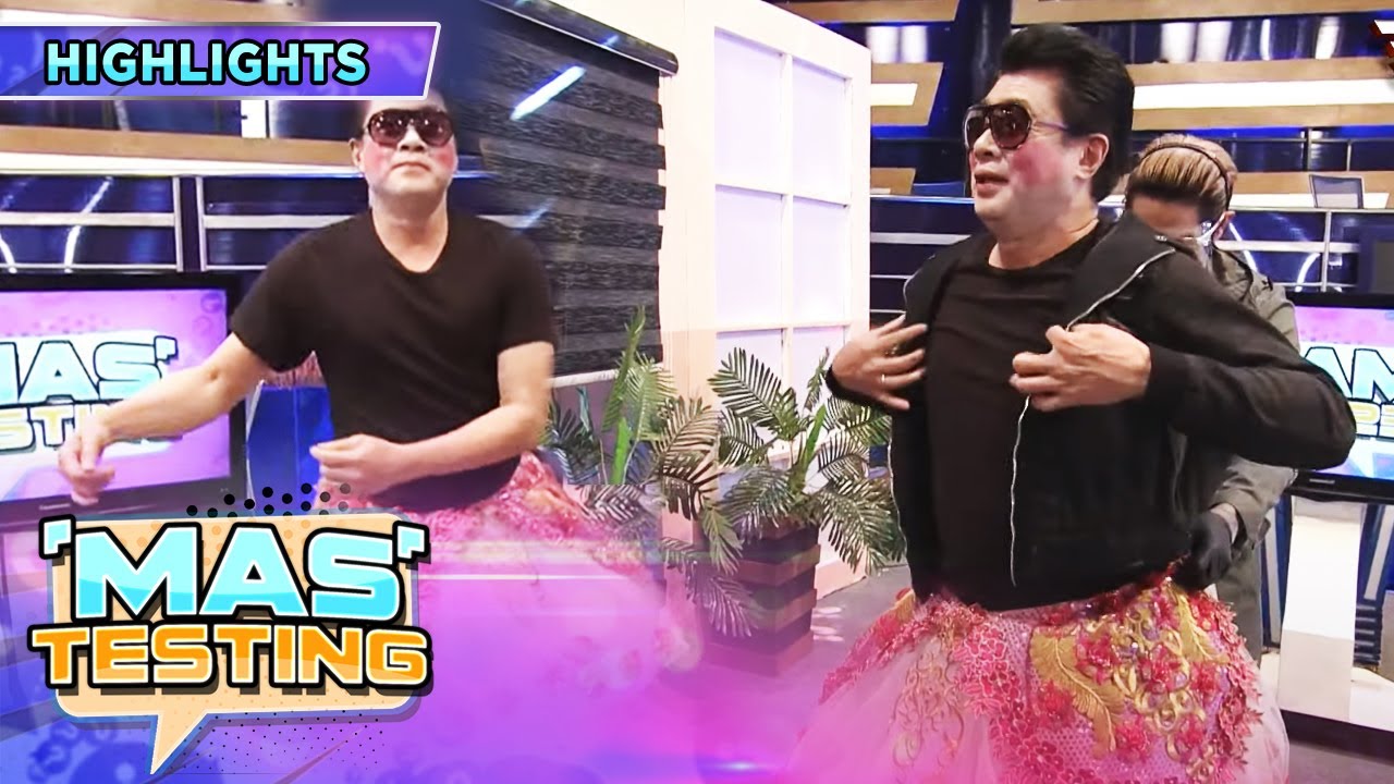 Randy dances ballet and wears make up | It's Showtime Mas Testing