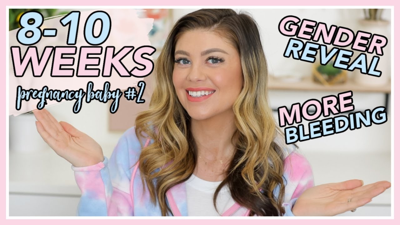 8-10 WEEK PREGNANCY UPDATE | MORE BLEEDING, FINDING OUT THE GENDER, NIPT TEST
